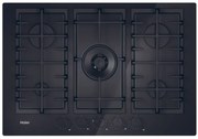 Haier Havg75tbpb Piano Cottura Da Incasso 75cm 5 Fuochi A Gas - Nero