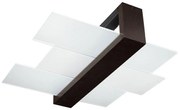 Sollux SL.0074 - Plafoniera FENIKS 2 2xE27/60W/230V wenge