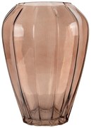 Vaso in vetro marrone (altezza 29 cm) - House Nordic