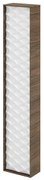 Colonna per mobile bagno Neo Frame SENSEA 1 anta P 17 x L 30 x H 154 cm laccato legno