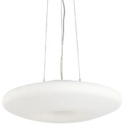 Sospensione Moderna Glory Vetro Bianco 3 Luci E27 D40Cm