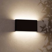 Applique LED 12W Bidirezione IP65 CCT Bianco Variabile - Nera Colore Bianco Variabile CCT