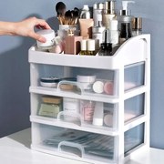 Organizzatore per cosmetici 26,5 x 17 x 23,5 cm - bianco