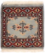 Bokhara Tappeto 30x30 (Pakistan) Annodato A Mano