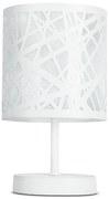 Lampada da Tavolo Lume I BATIK L Bianco 25W