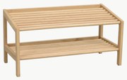 Scarpiera in legno di quercia Hillmond