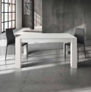 Tavolo da pranzo allungabile in legno rovere spazzolato moderno 140x90