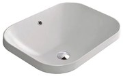 Lavabo d'appoggio Eklettica in ceramica bianco