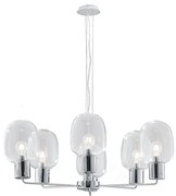 Lampadario Fellini Class Colore Cromo 25W