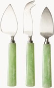 Set di 3 coltelli da formaggio in acciaio inossidabile Muriel