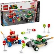 Mario Kart Baby Mario vs Baby Luigi Lego SuperMario