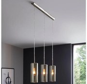 Eglo 98697 - Lampadario a sospensione con filo SELVINO 3xE27/15W/230V