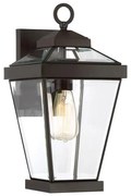 Quoizel QZ-RAVINE2-M-Applique da esterno RAVINE 1xE27/60W/230V IP44 marrone