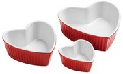 Stampi per torte in pietra 3 pezzi Amour - Premier Housewares