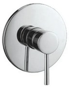 Kamalu - Miscelatore doccia da incasso in acciaio inox finitura cromo| KAM-ARTE CROMO