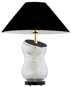 Argon 8037 - Lampada da tavolo VENETO 1xE27/15W/230V nero/ottone