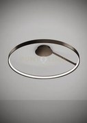 Anello lampada da soffitto bronzo spazzolato diam.78cm 2700k 2761l...