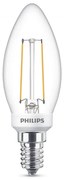 Philips - Lampadina LED 3W Glass Candle (300lm) Dimmable E14