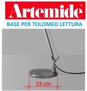 Artemide base cm23 solo per Tolomeo terra lettura