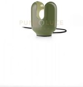 Lampada da tavolo batucada verde salvia  c2590(vsa)