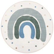 Tappeto per bambini verde e avorio ø100 cm Joyful Mint – FD