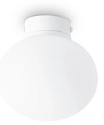 Plafoniera Contemporanea Cotton Metallo Bianco 1 Luce G9 4W Ip20