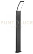 Paletto led 12w sail strut.alluminio diffus.pc colore antracite ip6...