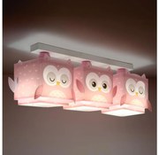 Dalber 64483 - Plafoniera per bambini LITTLE FRIENDS 3xE27/15W/230V