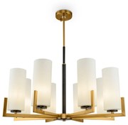 Maytoni | Fortano Lampadario moderni Modern Nero, Ottone