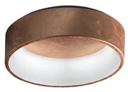 Sospensione Contemporanea Aurora Metallo Foglia Rame Led 27W