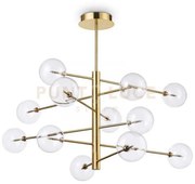 Lampada a sospensione equinoxe sp12 ottone