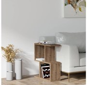 Tavolino ZET 51,4x45 cm marrone