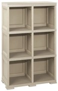 Libreria Omnimodus L 79 x P 42.5 x H 125 cm talpa, portata per ripiano 30 kg