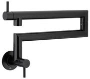 KFA Armatura 6623-030-81 - Miscelatore da cucina con snodo DUERO POT FILLER, nero opaco