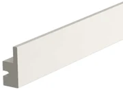 Cornice Pitturabile per Illuminazione Unidirezionale per Strisce LED - 1,15m Selezionare la lunghezza 1,15 Metri