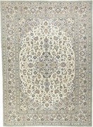 Kashan Tappeto persiano 340 x 250 Beige (Iran) Annodato A Mano