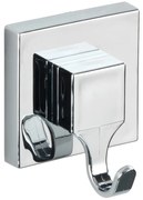 Ganci in plastica autoportanti in argento lucido in set di 2 pezzi Genova - Wenko