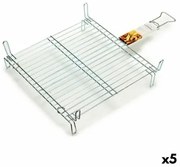 Grill Doppia 50 x 50 cm Acciaio zincato (5 Unità)