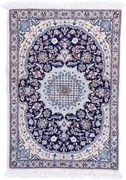 Nain Tappeto 90 x 130 (Iran) Annodato A Mano