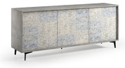 Mobile Multiuso L 184 x H 77 x P 45 cm grigio