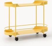 Carrello di servizio in metallo Taru