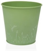 Vaso Versa Zink Verde Metallo (14 cm)