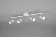 Paris senza lampadina barra 4 luci bianco attacco gu10 l. 50cm