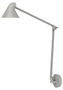 Louis Poulsen - NJP Box LED Applique da Parete 2700K HW Long Light Alu/Grey Louis Poulsen