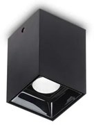 Lampada da soffitto nitro pl 10w square nero