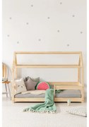 Letto per bambini in legno di pino 140x200 cm Mila MB - Adeko