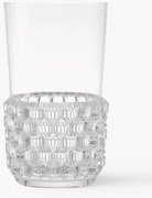 Bicchieri con motivo strutturato Jellies 4 pz