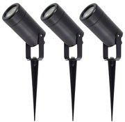 Lindby - Thorgal Lampada da Giardino w/Lancia Ø6 3pcs Nero Lindby