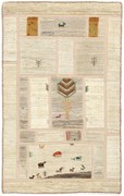 Gabbeh Tappeto 80 x 130 (Iran) Annodato A Mano