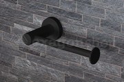 Colombo design plus w49080nm porta rotolo wc a muro nero opaco